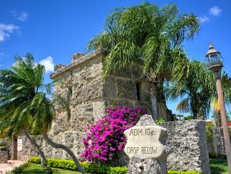 Entrance to the Coral Castle