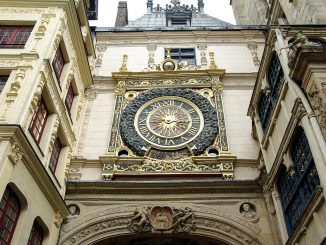 The Gros-Horloge Clock in France