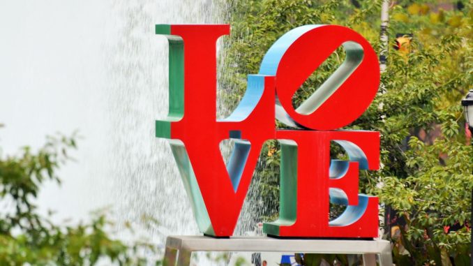 LOVE at Love park