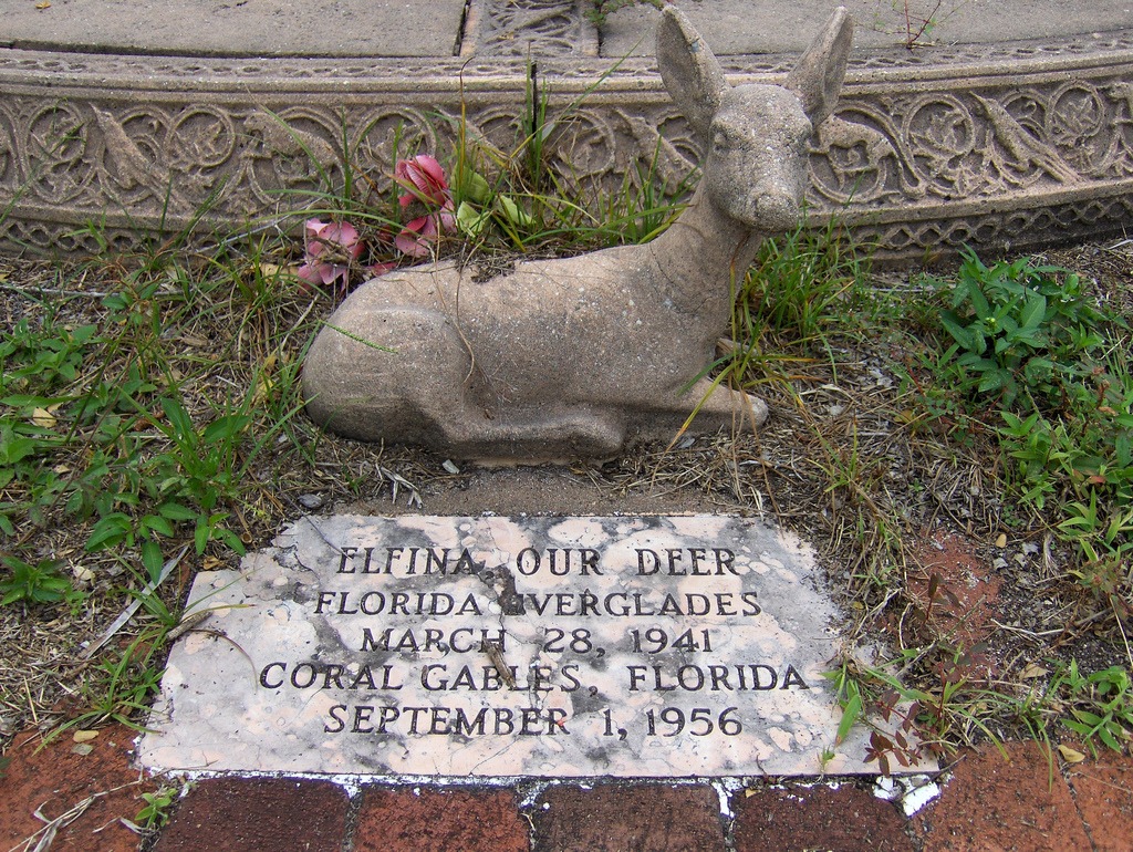 Elfina the Deer Grave Marker