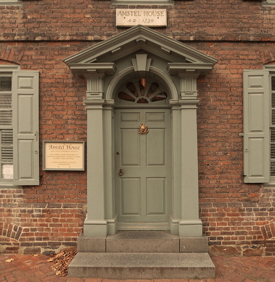 Front Entrance of Amstel House