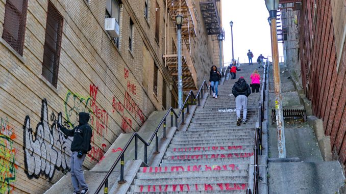 The Joker Stairs in New York