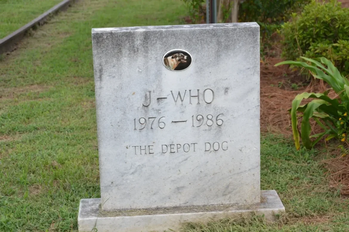 J-Who “The Depot Dog” Grave (Plains, Georgia)