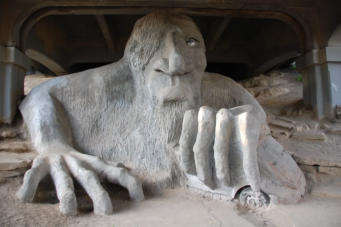 The Fremont Troll (Seattle, Washington)