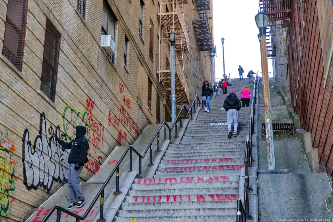 The Joker Stairs (The Bronx, New York)