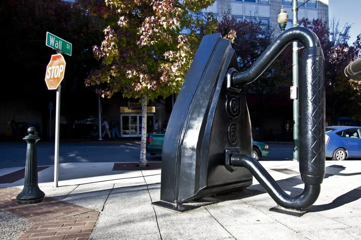 Flat Iron Sculpture (Asheville, North Carolina)