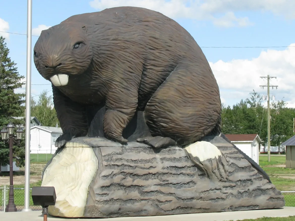World’s Largest Beaver (Beaverlodge, Alberta)